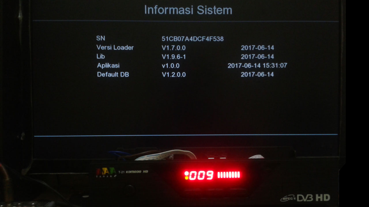 Kumpulan firmware lengkap receiver tanaka