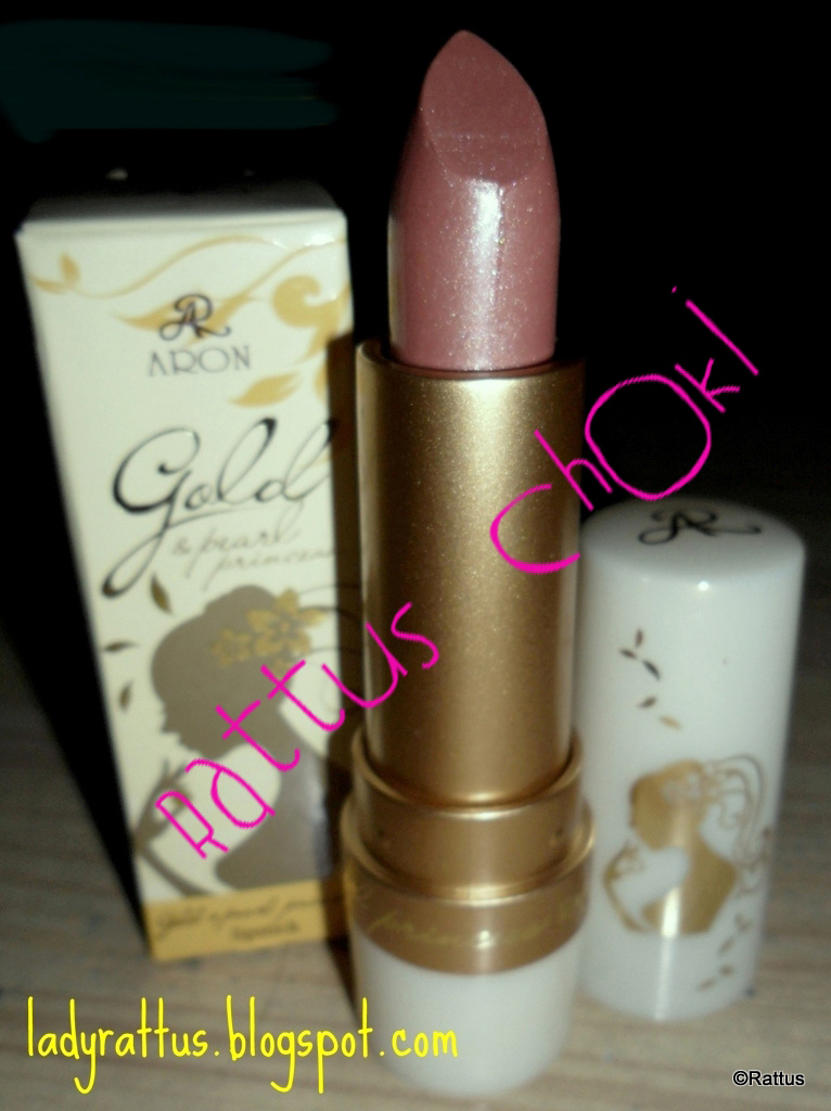 Aron Gold & Pearl Princess Lipstick