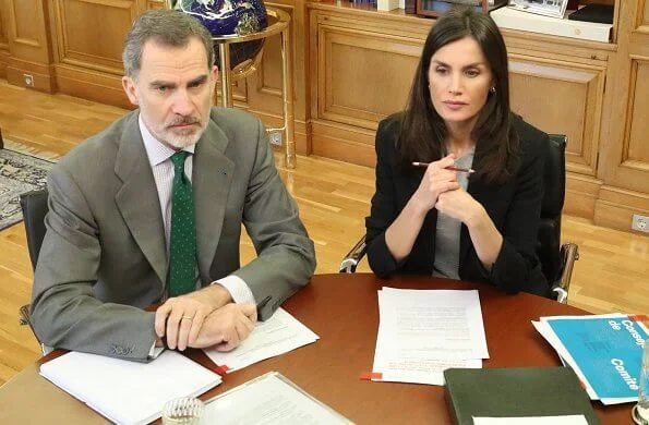 King and Queen received detailed information about the #CruzRojaResponde (Red Cross Responds) project