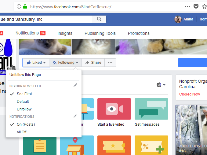 How to reset your Facebook pages