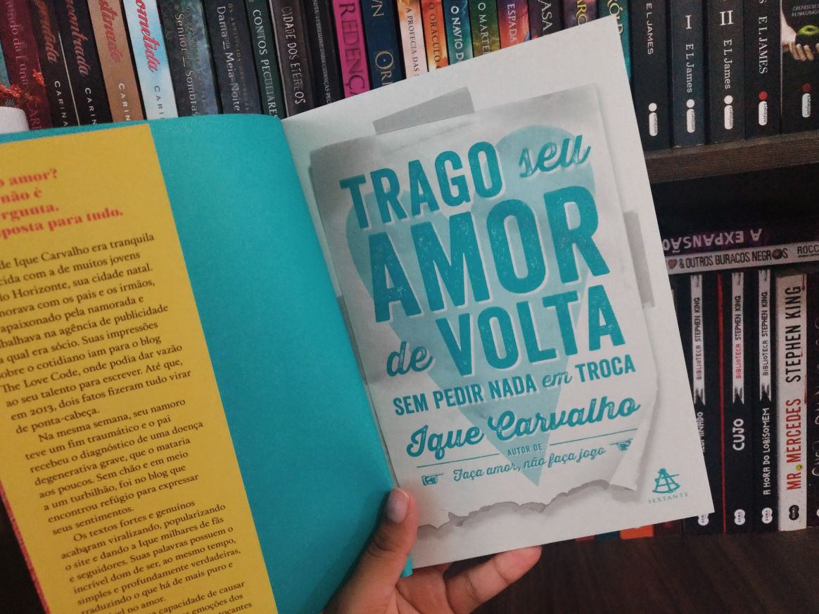 TRAGO SEU AMOR DE VOLTA, SEM PEDIR NADA EM TROCA - IQUE CARVALHO