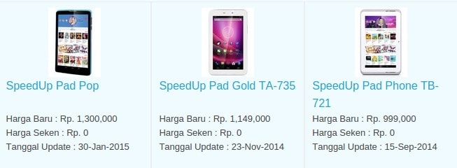 Daftar Harga Hp Terbaru SpeedUp Juni 2016 Daftar Harga Hp Terbaru SpeedUp Juni 2016