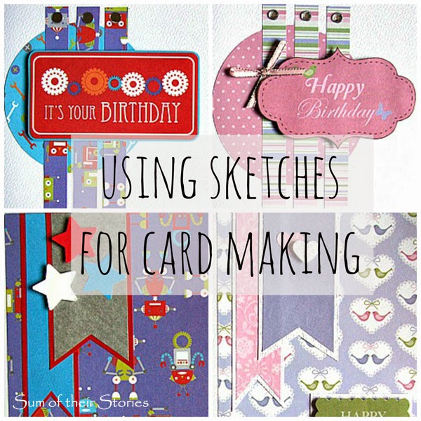 Using Sketches for Card Making