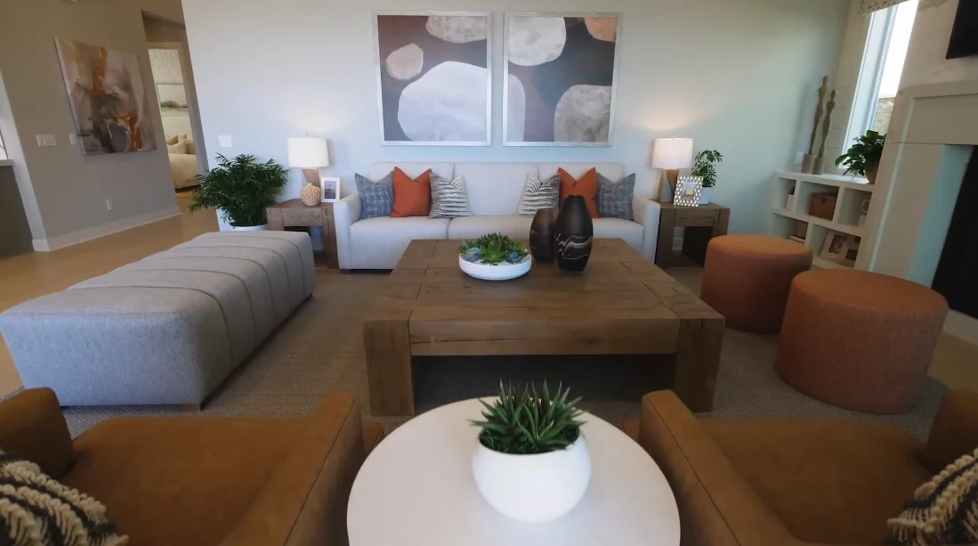 33 Interior Design Photos vs. Toll Brothers Porter Ranch, CA Harwood Model Home Tour