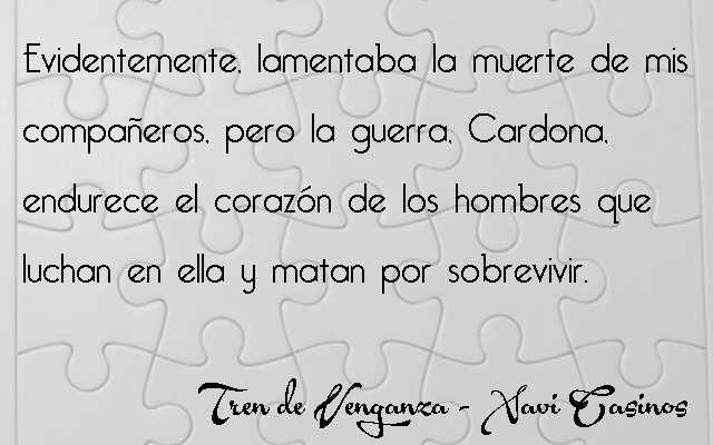 Tren de Venganza - Xavi Casinos