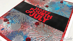 firework creating backgrounds cards imagine embossing pops fireworks metallic spray powder silver