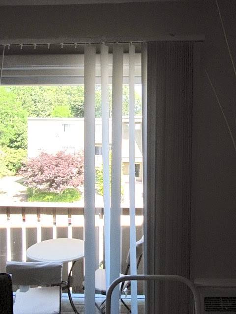 hiding vertical blinds