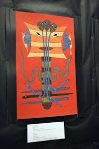 Exhibition of Gond Art at the National Institute of Design