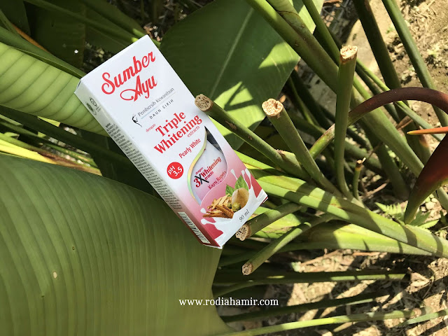 Sumber Ayu 3X Whitening Pearly White Sumber Ayu Triple Whitening