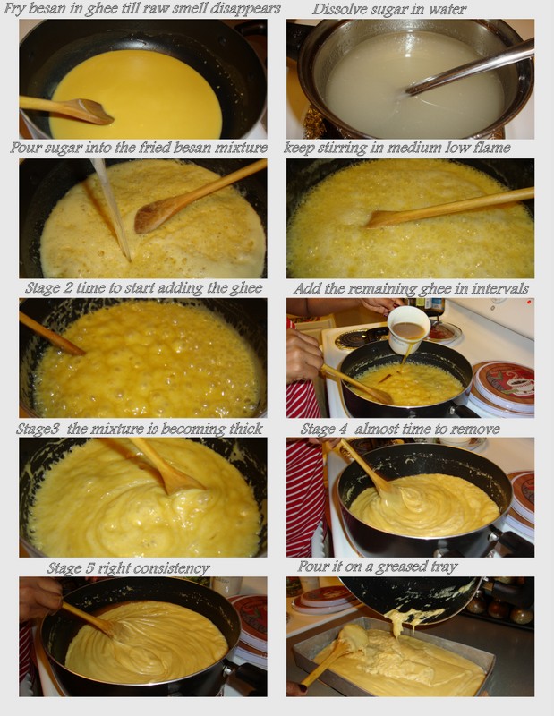 Sailaja Kitchen...A site for all food lovers! Mysore Pak /Ghee Mysore