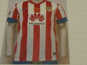 Camiseta Nike del Atlético de Madrid - Supercopa de Europa 2012 -