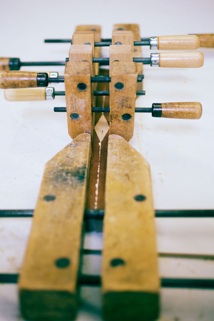 JOYRIDES ART CO Kenny Brown and Handmade Wood Surfboard Fins