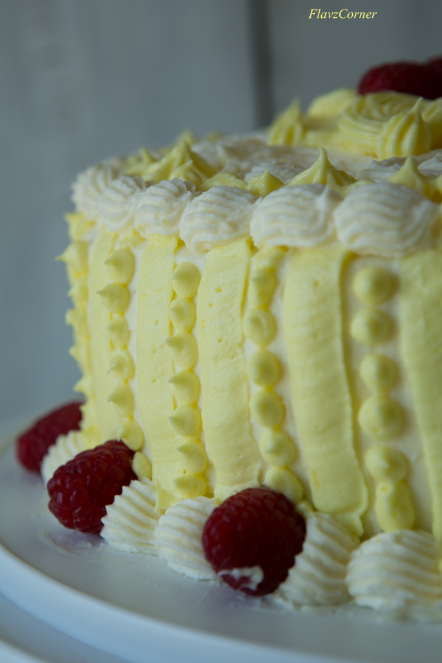 Lemon Yogurt Cake With Lemon Cream Cheese ButterCream Frosting
