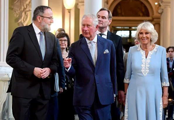 The Duke and Duchess visited Leipzig City Hall, City of Leipzig and for the State of Saxony