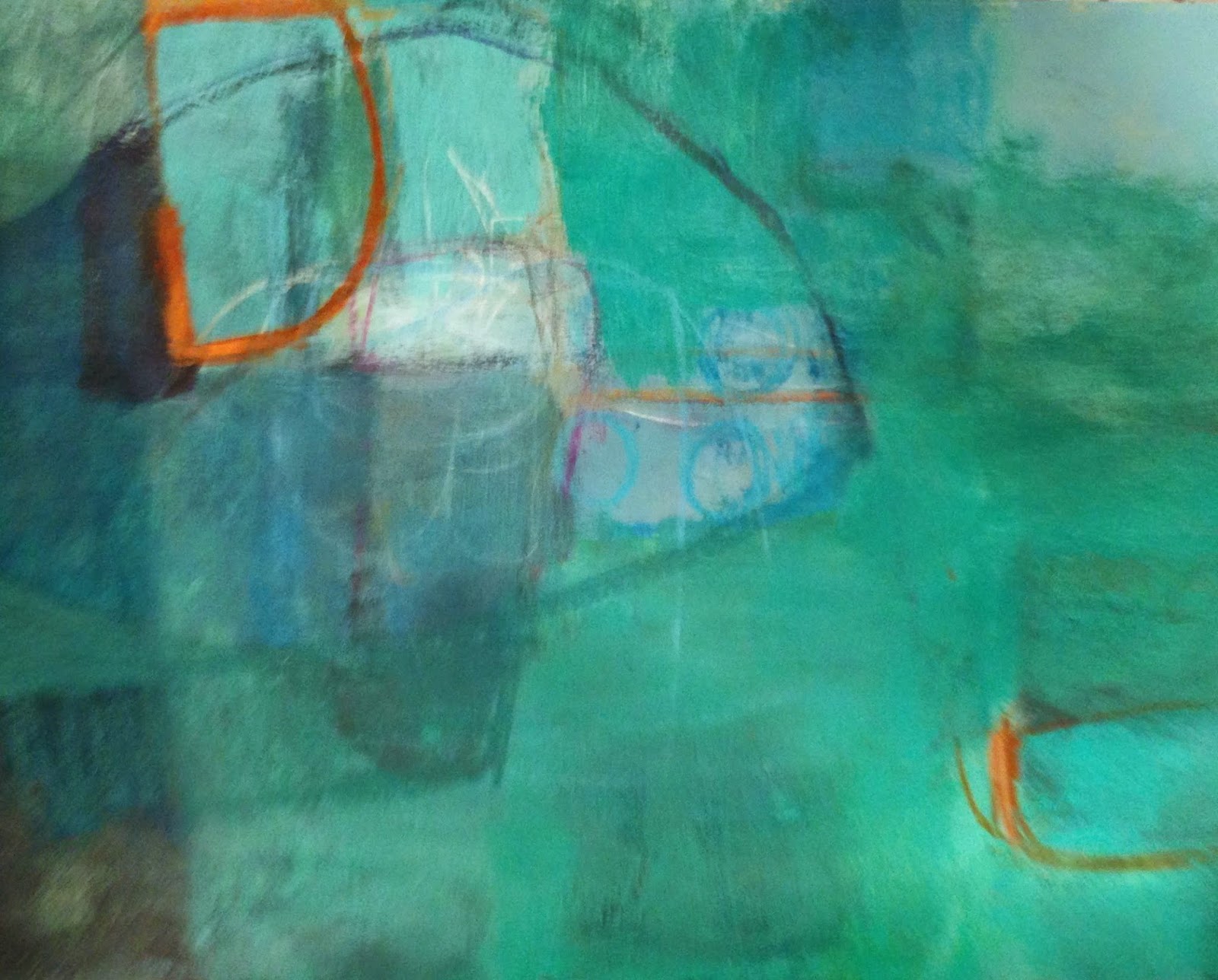 collage journeys by Jane Davies 100 Drawings on Cheap Paper