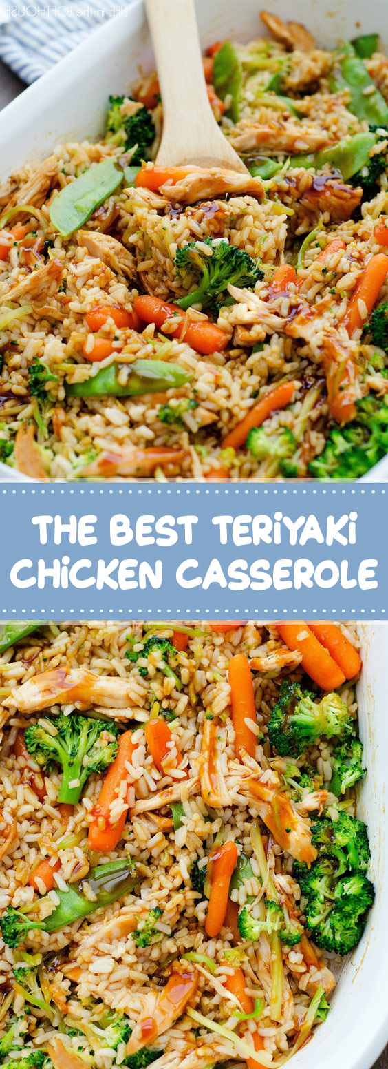 The Best Teriyaki Chicken Casserole - FAMOUS RECIPES