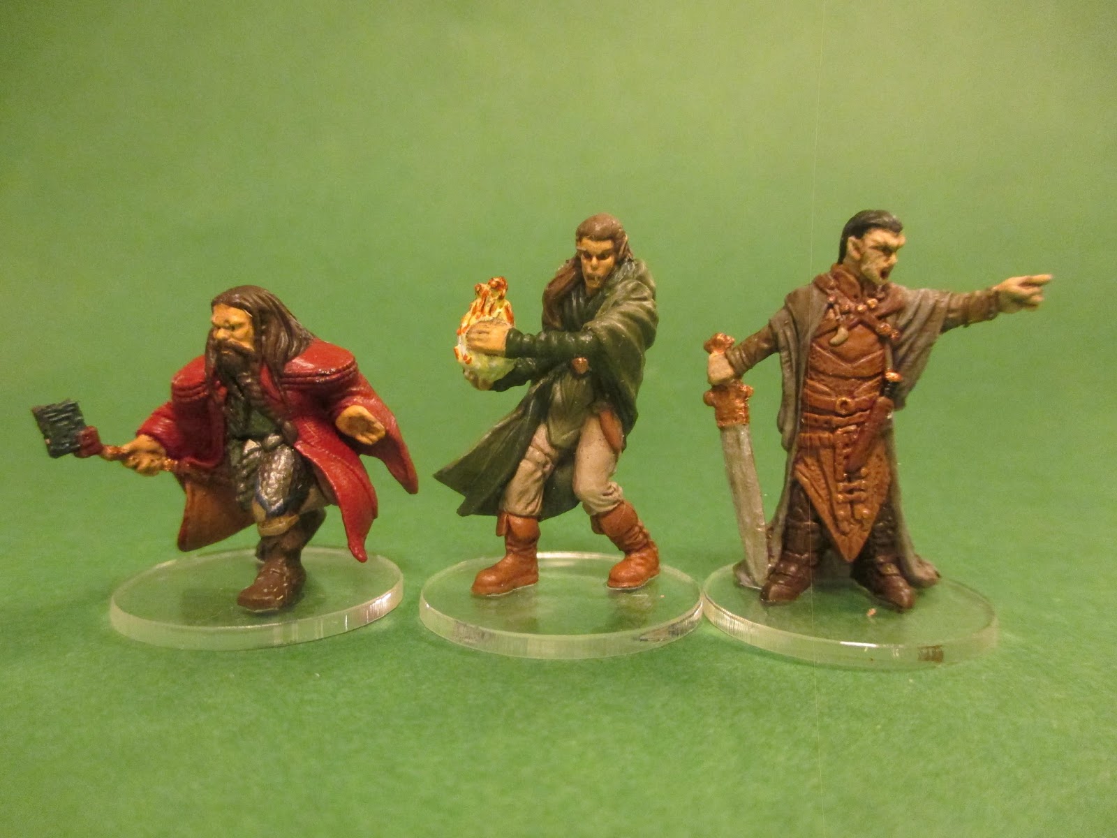 The Miniatures Man Castle Ravenloft game all painted!
