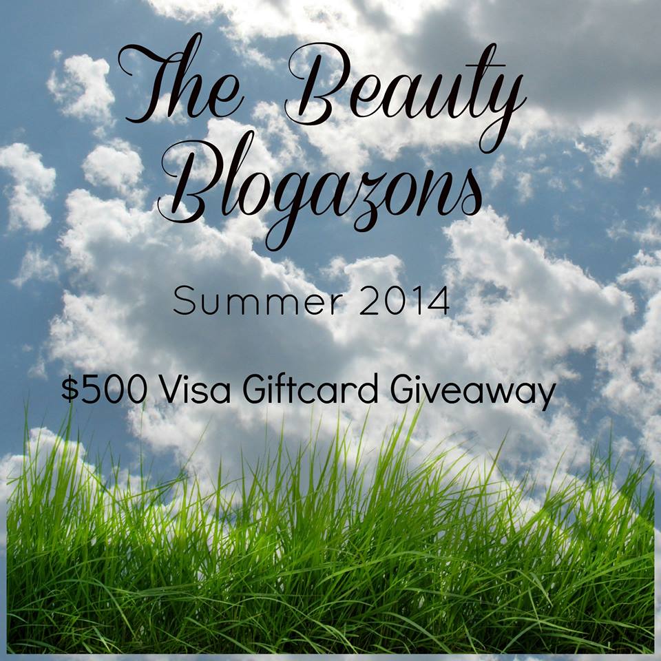 Beauty Blogazons $500 Visa Giftcard Giveaway!