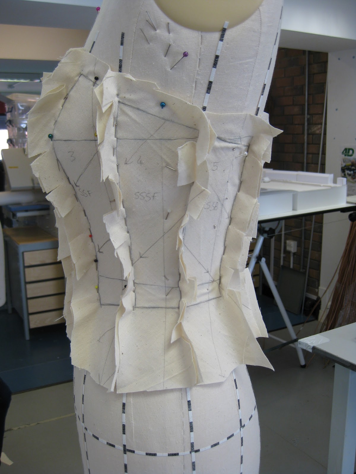 Belle Dame: The Silver Thimble: Creating the Bodice Pattern for ...