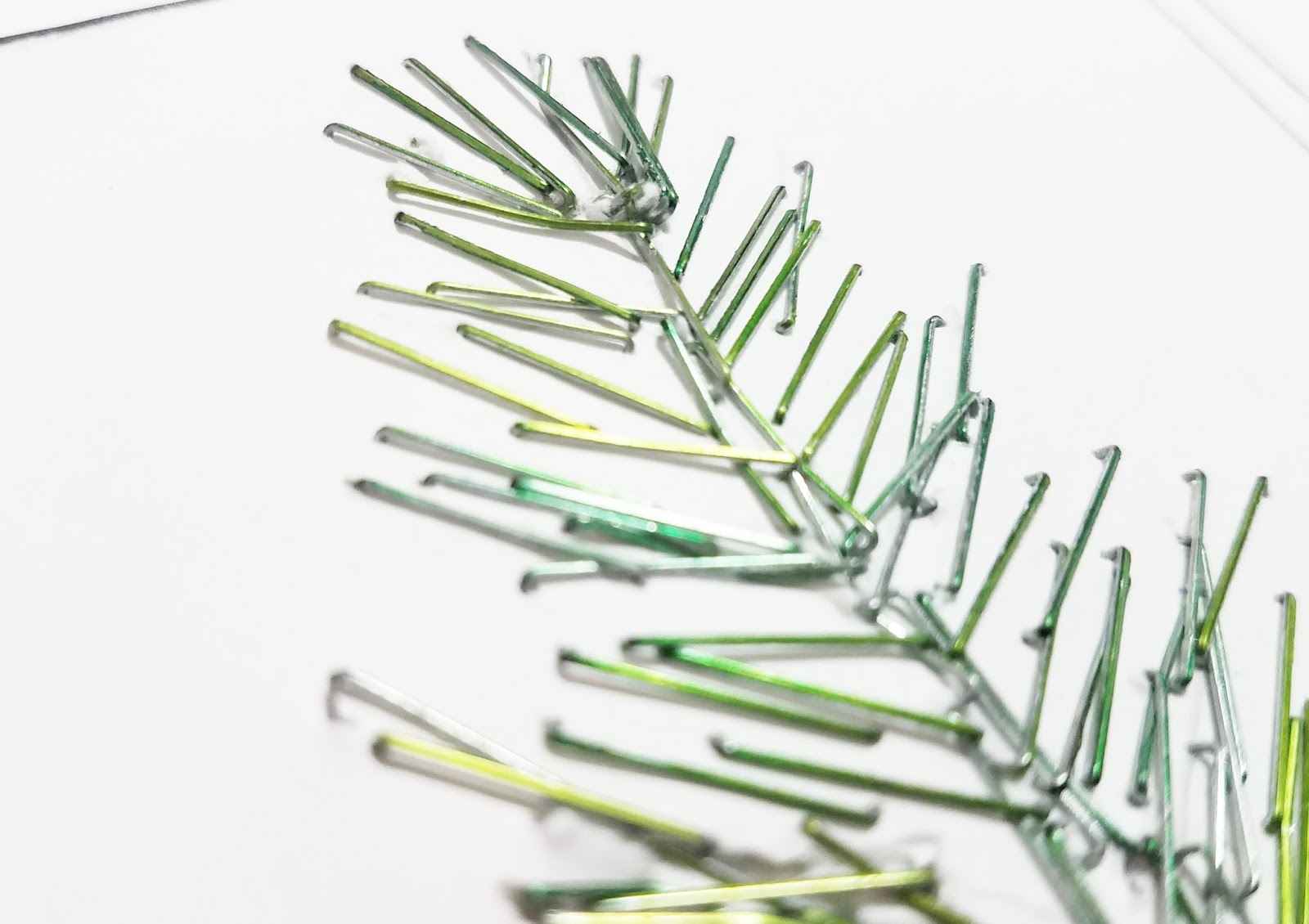 Erin Reed Makes Staple Art on a Card