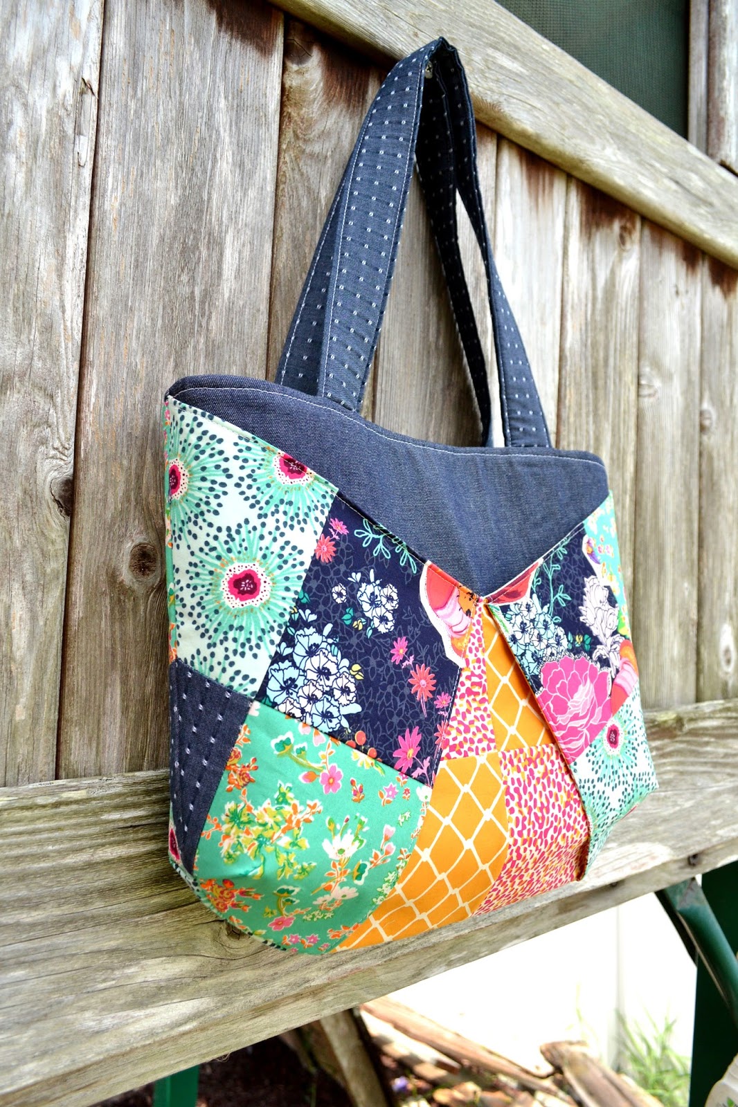 Blue Susan makes: Colorful Patchwork Bags and Baskets- Craftsy Class Review