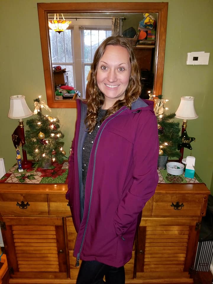 natural reflections hooded softshell jacket for ladies