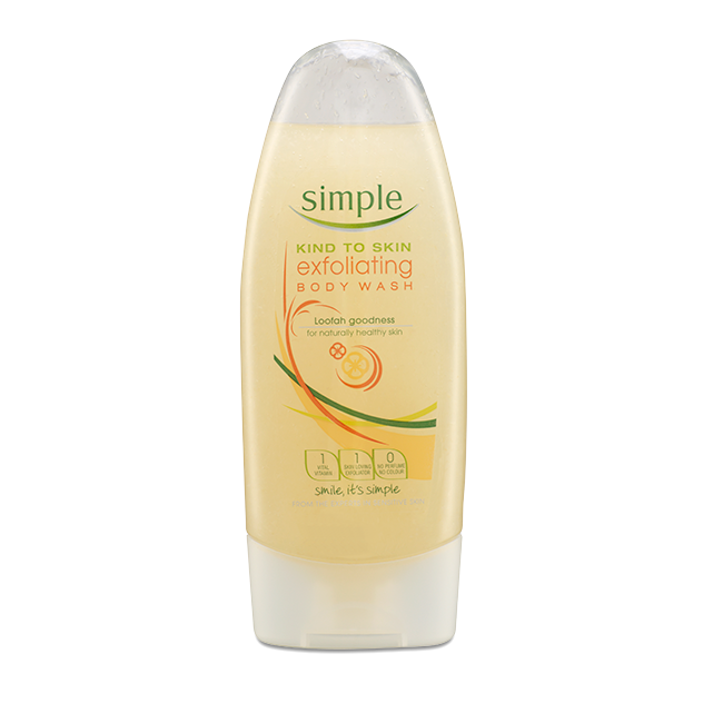 Beautykinguk Simple Exfoliating Body Wash