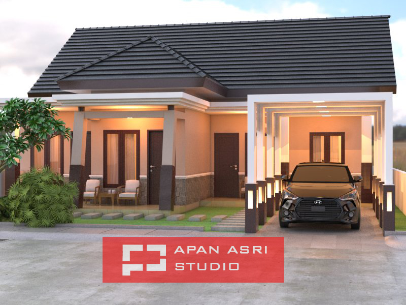 rencana renovasi rumah minimalis 1 lantai dengan luas ...