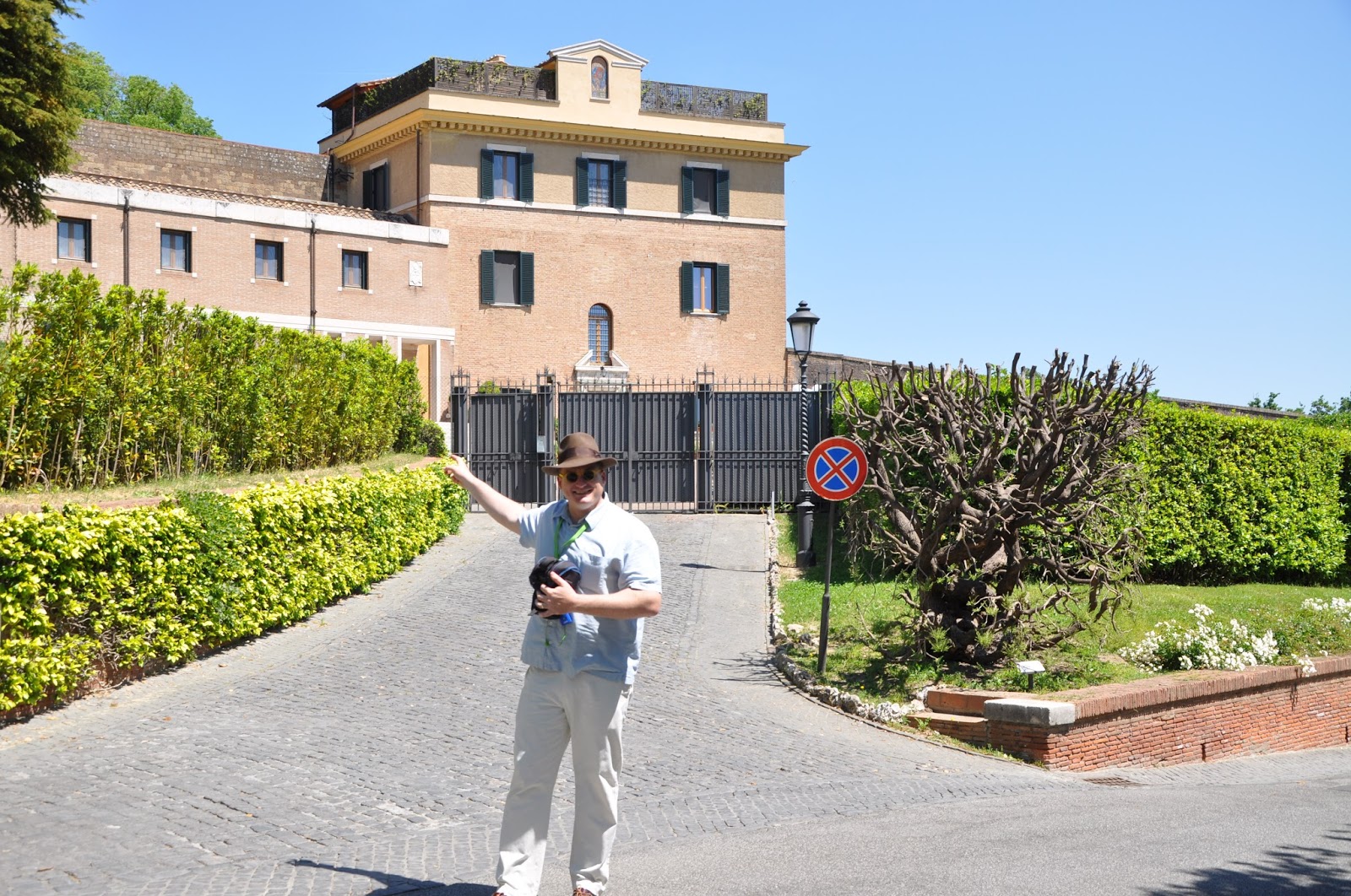 Orbis Catholicus Secundus Visiting the Home of Pope Benedict in the