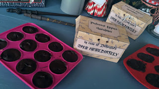 Harry Pottre inspired professor Lupin's chocolates.