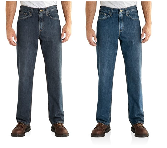 Carhartt Men's Holter Relaxed Fit Denim Jeans (Factory 2nds) $9.99 + $2 ...