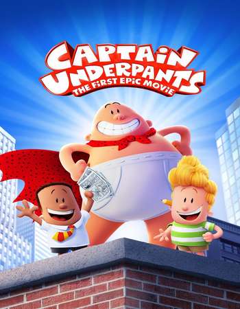 Captain Underpants The First Epic Movie 2017 Hindi ORG Dual Audio 400MB BluRay 720p ESubs HEVC