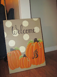 fall painting halloween canvas pumpkin pumpkins thanksgiving sign autumn painted paintings via artwork paint welcome last pineapples inspiration ve night