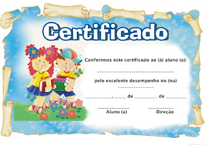 modelos de diploma para a educação infantil espaÇo educar