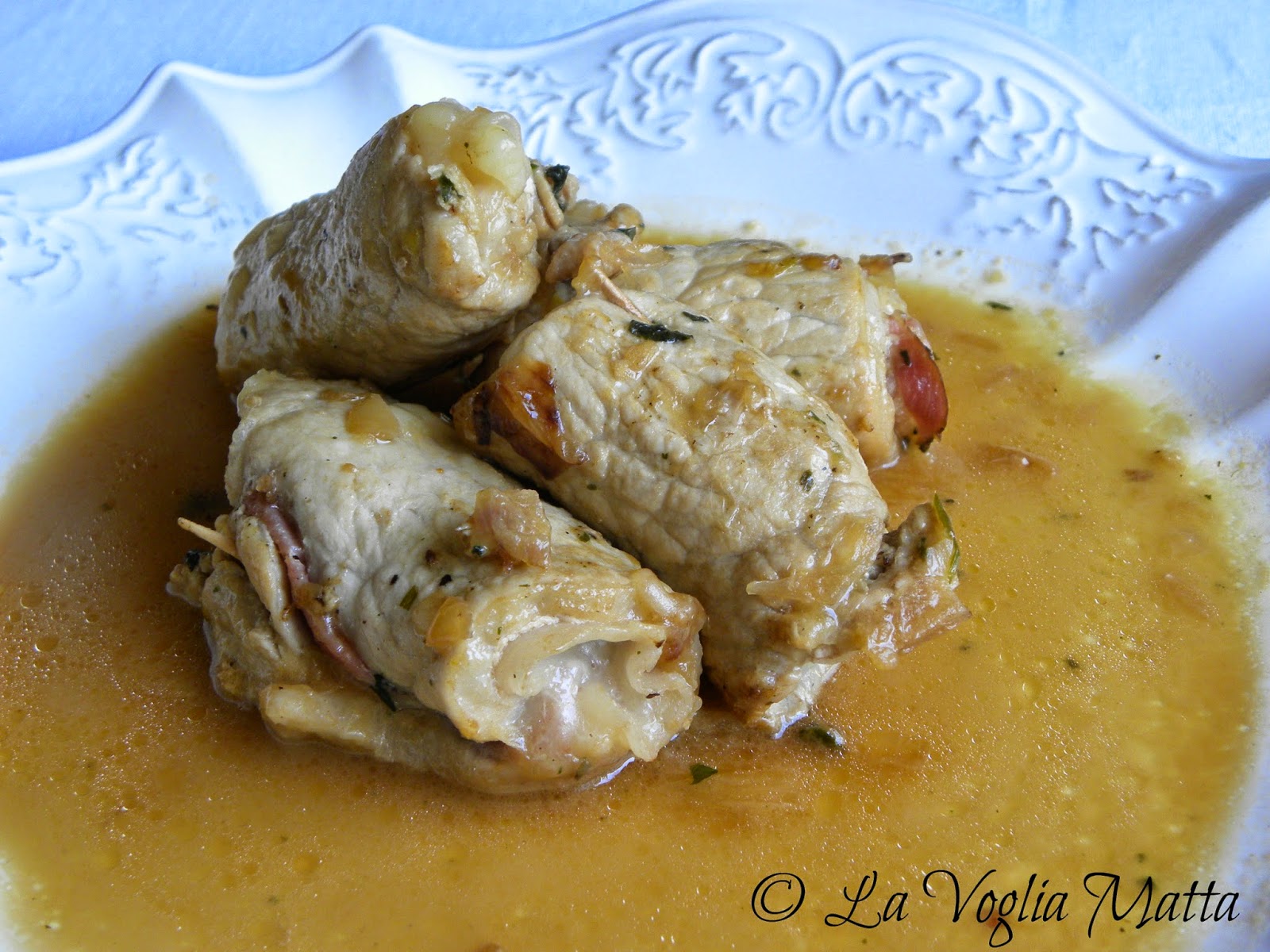 La Voglia Matta Involtini di maiale con speck e provolone