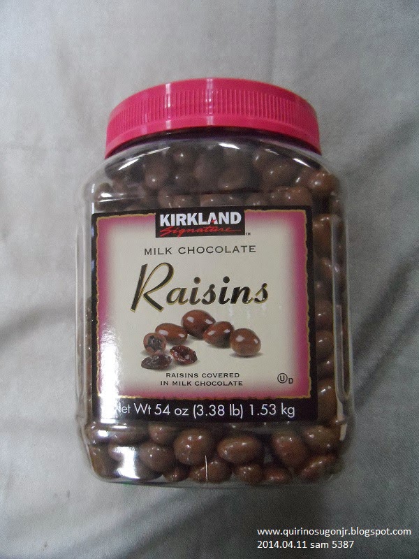 Kircher's Kamera Kirkland Milk Chocolate Raisins