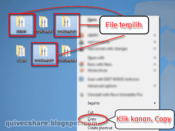 Cara Mudah Copy Paste File Di Windows | Quivecshare