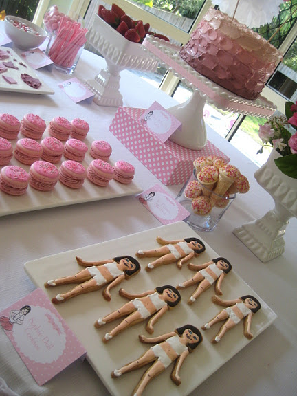 Kara s Party Ideas Paper Doll 5th Birthday Party  - 60