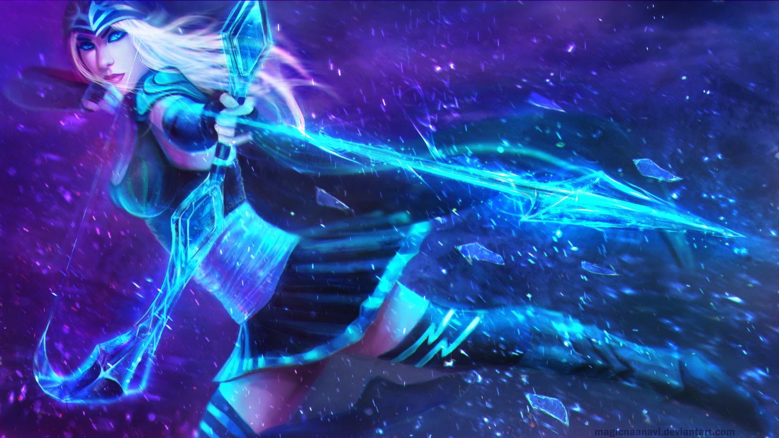 Ashe League of Legends Wallpaper, Ashe Desktop Wallpaper