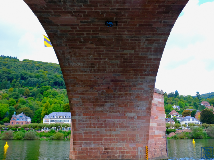 Le Chameau Bleu - Sous le vieux pont d'Heidelberg Allemagne Le Chameau Bleu - Sous le vieux pont d'Heidelberg Allemagne