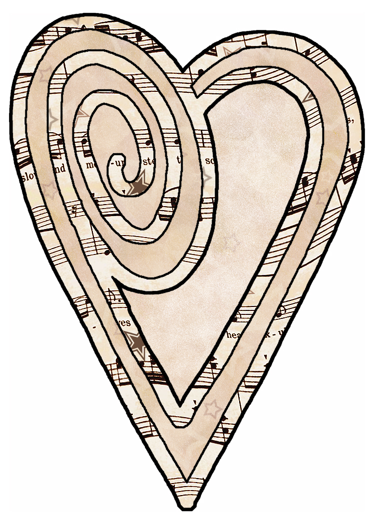 vintage heart clipart free - photo #28