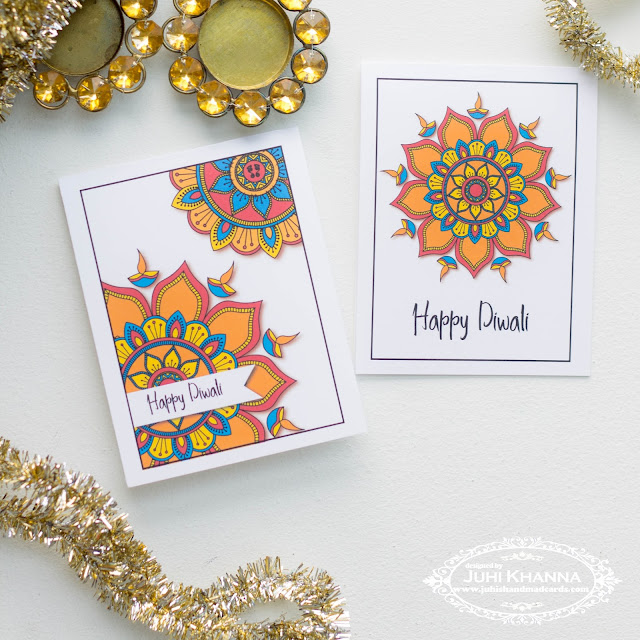 Free printable diwali cards