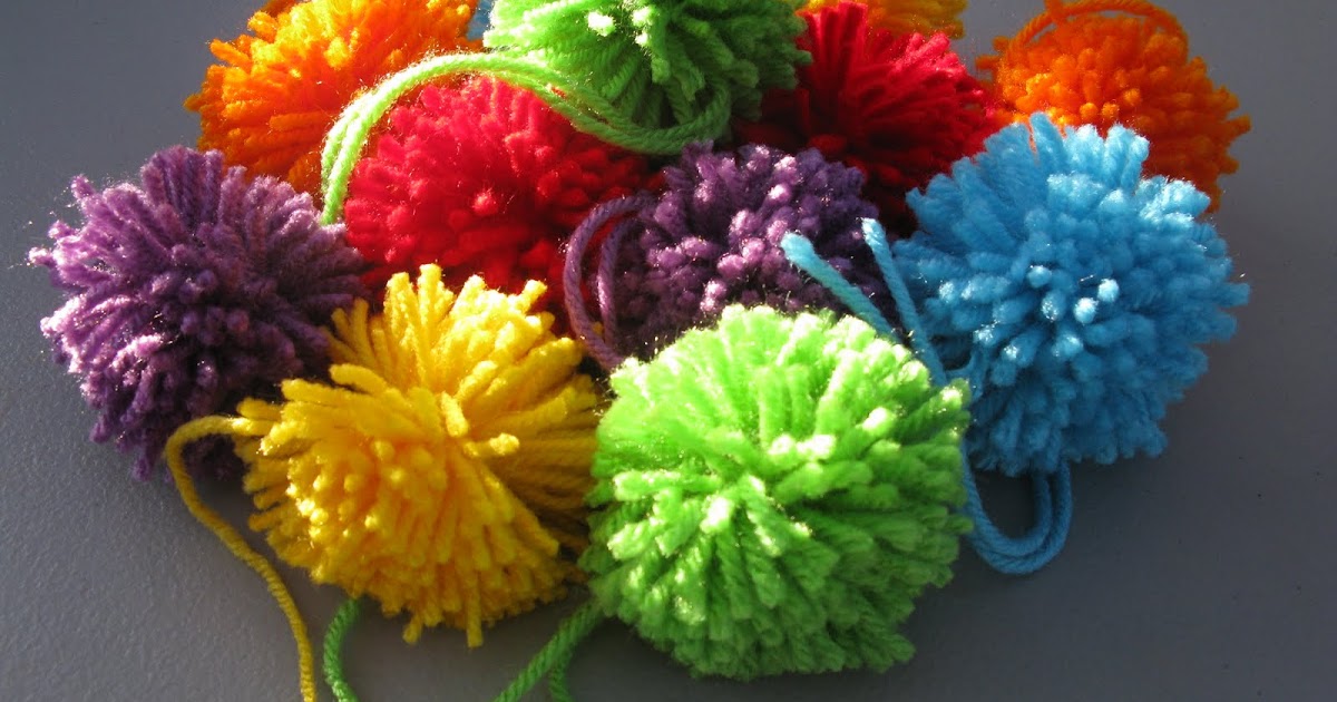 Real Life, One Day at a Time: pom-poms