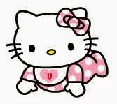 Alfabeto Hello Kitty bebé V.