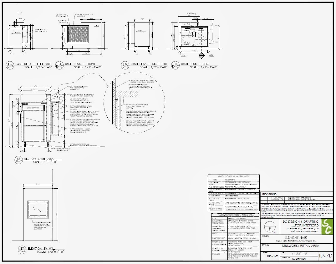 Millwork Design SC Design & Drafting
