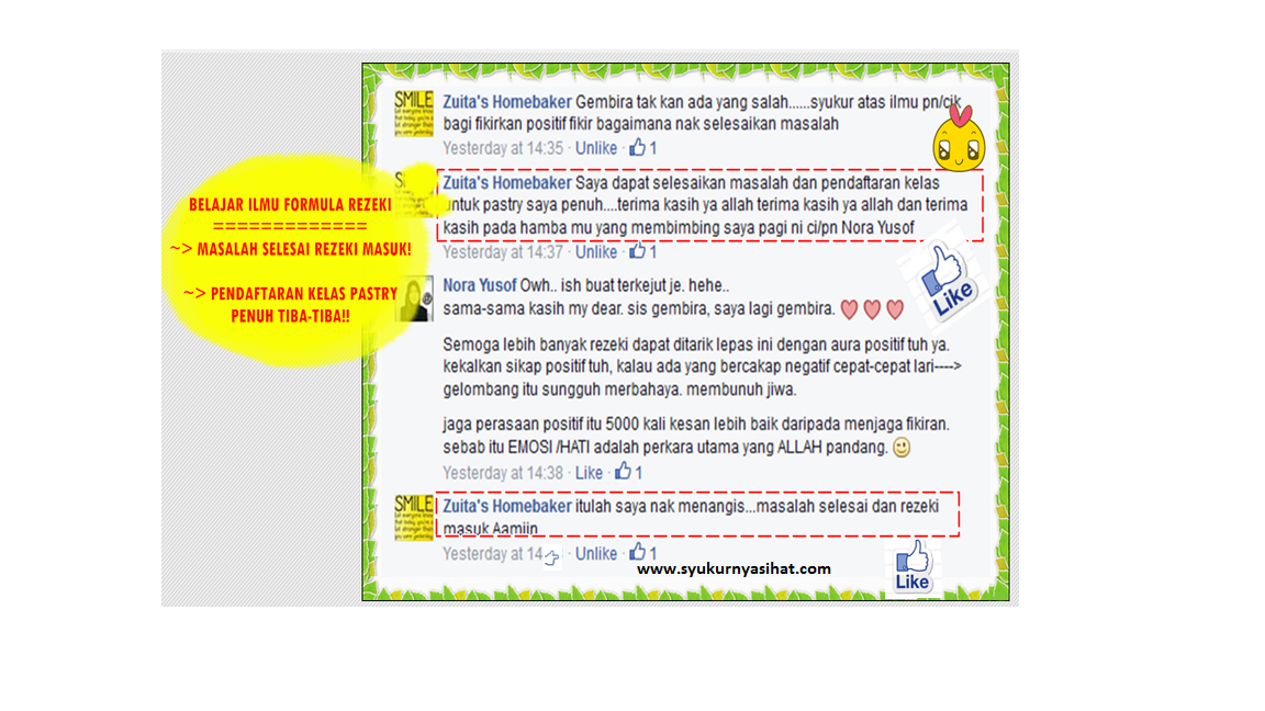 Syukurnya Sihat