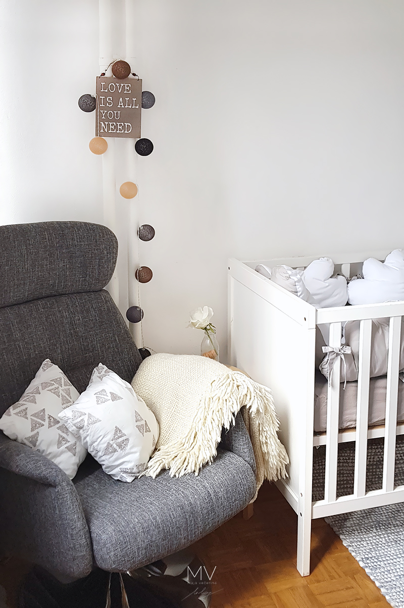 Nursery in the master bedroom project - MVblog