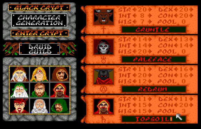 The CRPG Addict: Game 313: Black Crypt (1992)