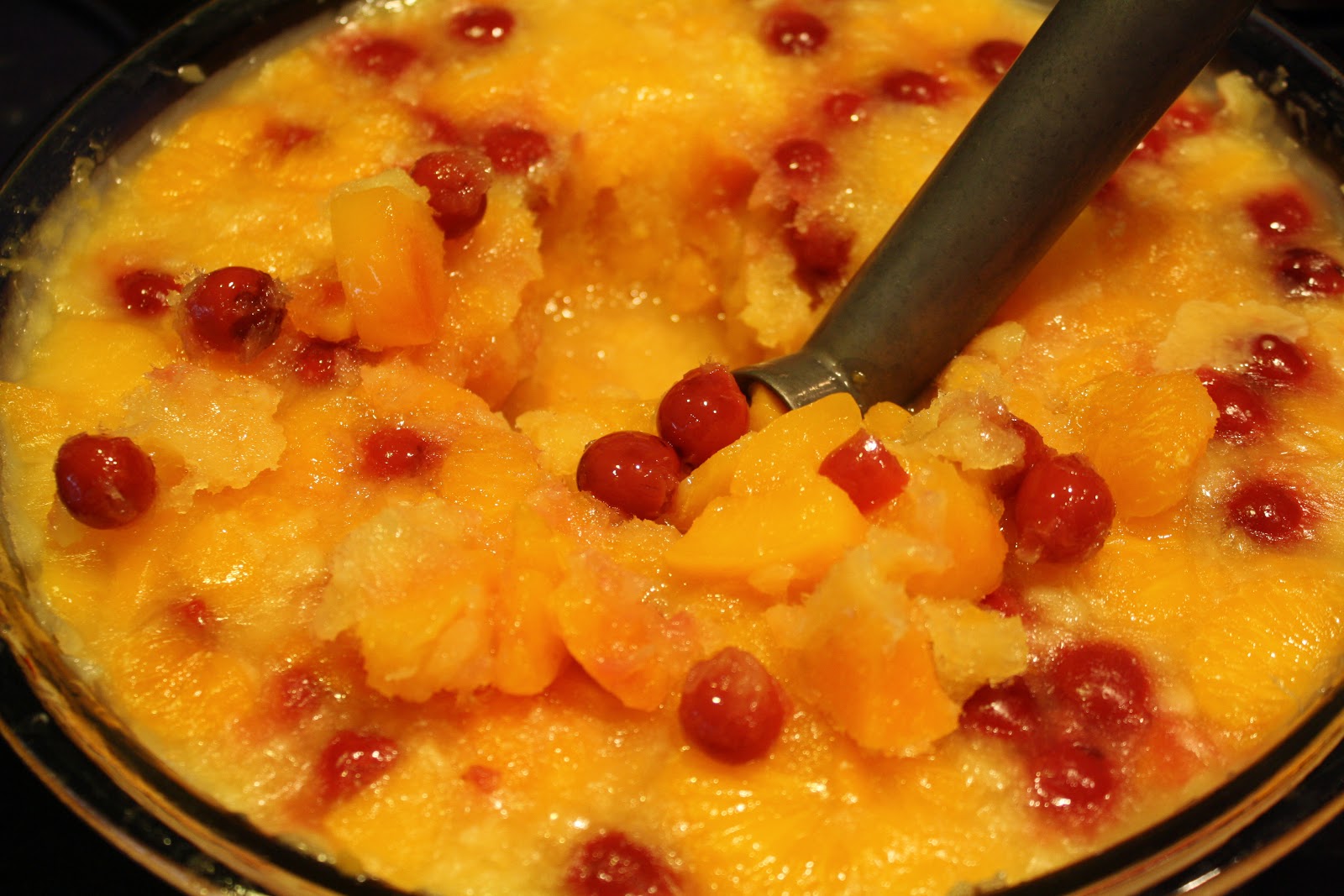 Making Mama's Kitchen Frozen Fruit Slush