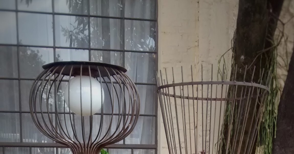 Roca móveis e decoração Luminárias de chão em ferro Para jardim.